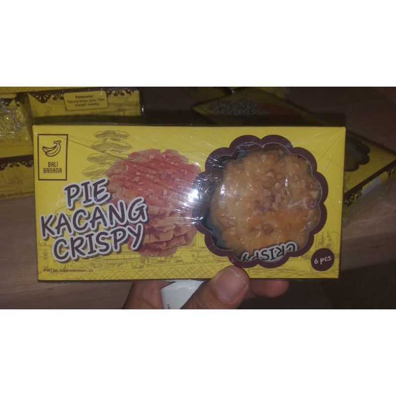 

pie kacang crispy | balibanana| pie kacang khas bali,beli 7 box lebih MURAAHH