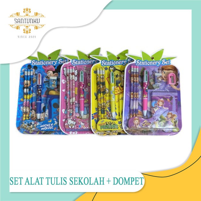 

SET ALAT TULIS SEKOLAH + DOMPET KARAKTER [SANTUNKU]