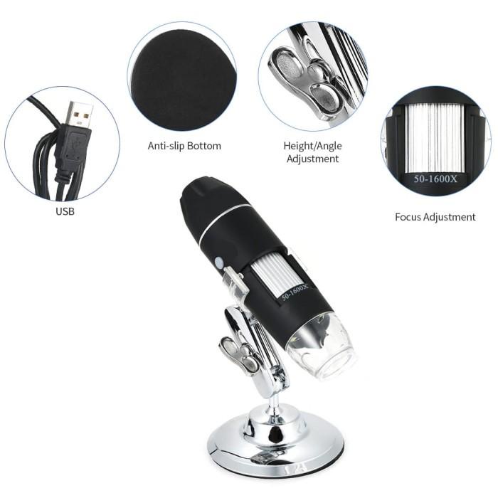 

Microscope Mikroskop Usb Digital Zoom Magnifier Monokuler Kamera