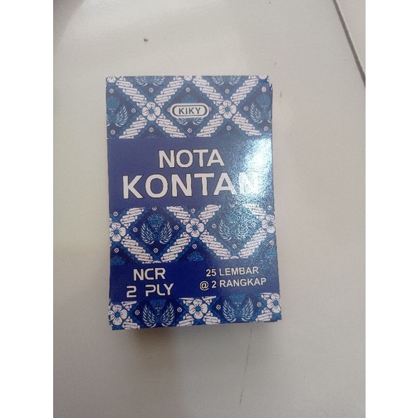 

Nota Kontan NCR 2 Ply Kiky