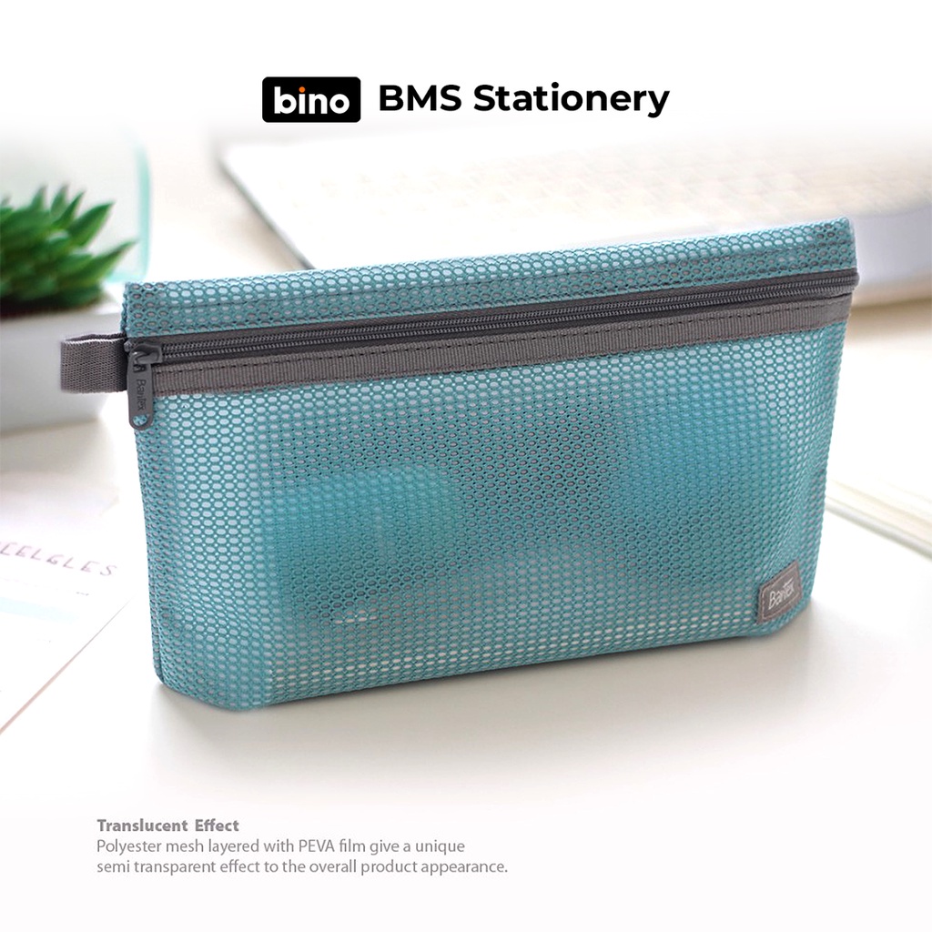 

[BMS SURABAYA] BANTEX TEMPAT ALAT TULIS ZIPPER STORAGE BAG POUCH 8107 / 8108