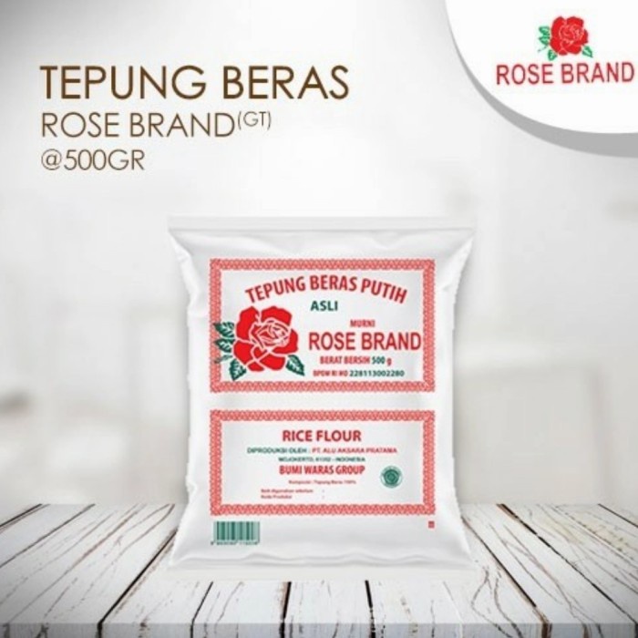 

Tepung Beras Rose Brand 500 Gram 1 Dus Tb Rose Tb Ros