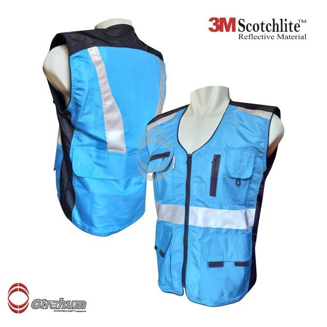 Rompi Vest Safety K3 Parasut Reflectiv 3M