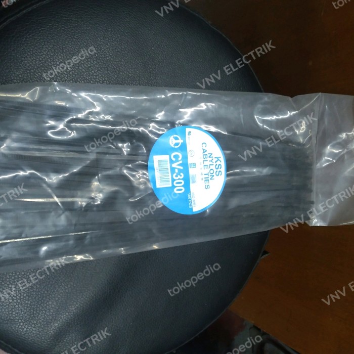 

Best Seller Kabel Ties Kss Cv-300 3,6 X 30Cm (3,6Mmx300) Hitam
