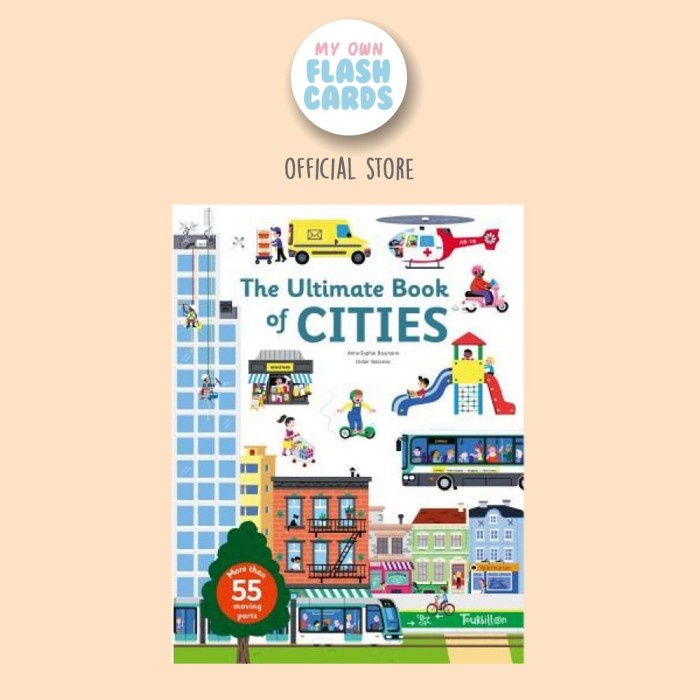 Teena Usborne The Ultimate Book Of Cities - Imported English Education Book