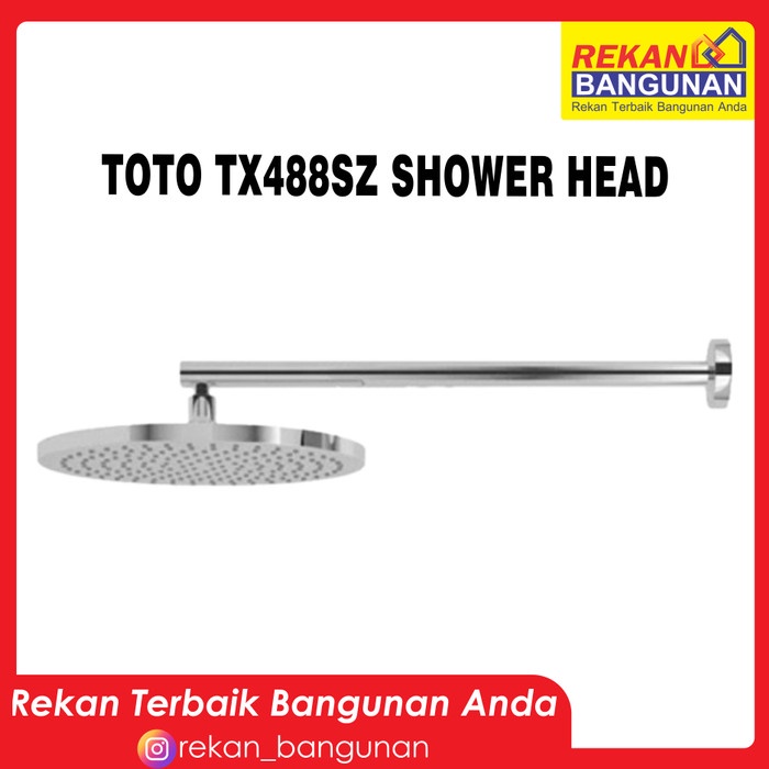 TOTO HEAD SHOWER TX488SZ Fixed Shower Head TX 488 SZ ORIGINAL