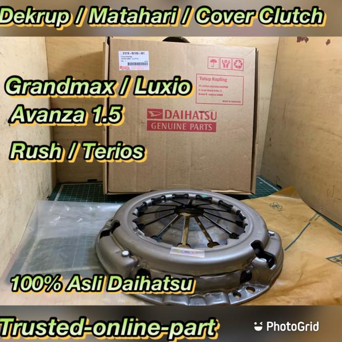 Dekrup Grandmax Rush Terios 100% Asli Daihatsu 31210-Bz160-001