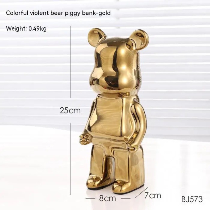 Bestseller Bearbrick Kaws Statue / Pajangan Patung Bearbrick Kaws