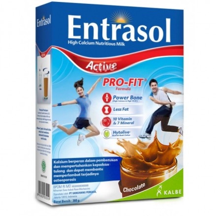 

Entrasol Aktive 360Gr Rasa Vanilla Latte, Moccachino, Dan Coklat