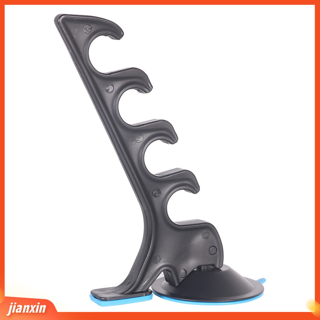 [Jianxin] fishing Rod Holder Suction Cup Type Strong Load-bearing Adjustable Support Rod Resin Road Rod Sea Pancing Stand Angling Tools