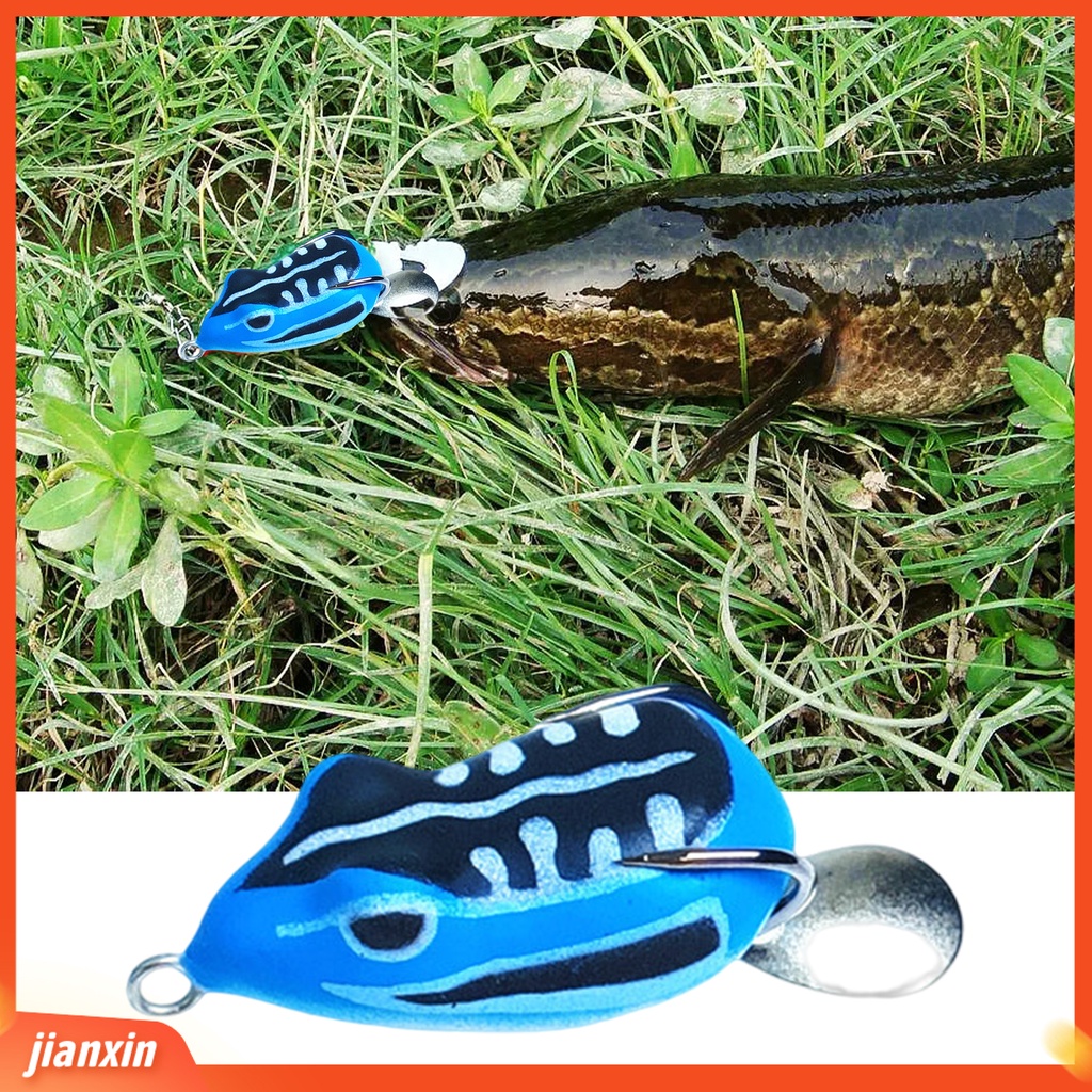 [Jianxin] 3.5cm/6g Umpan Ikan Umpan Penembus Kuat Fishing Tackle Tajam Mini Thunder Katak Kait Ganda Ikan Lembut Umpan Buatan Untuk Pecinta Memancing
