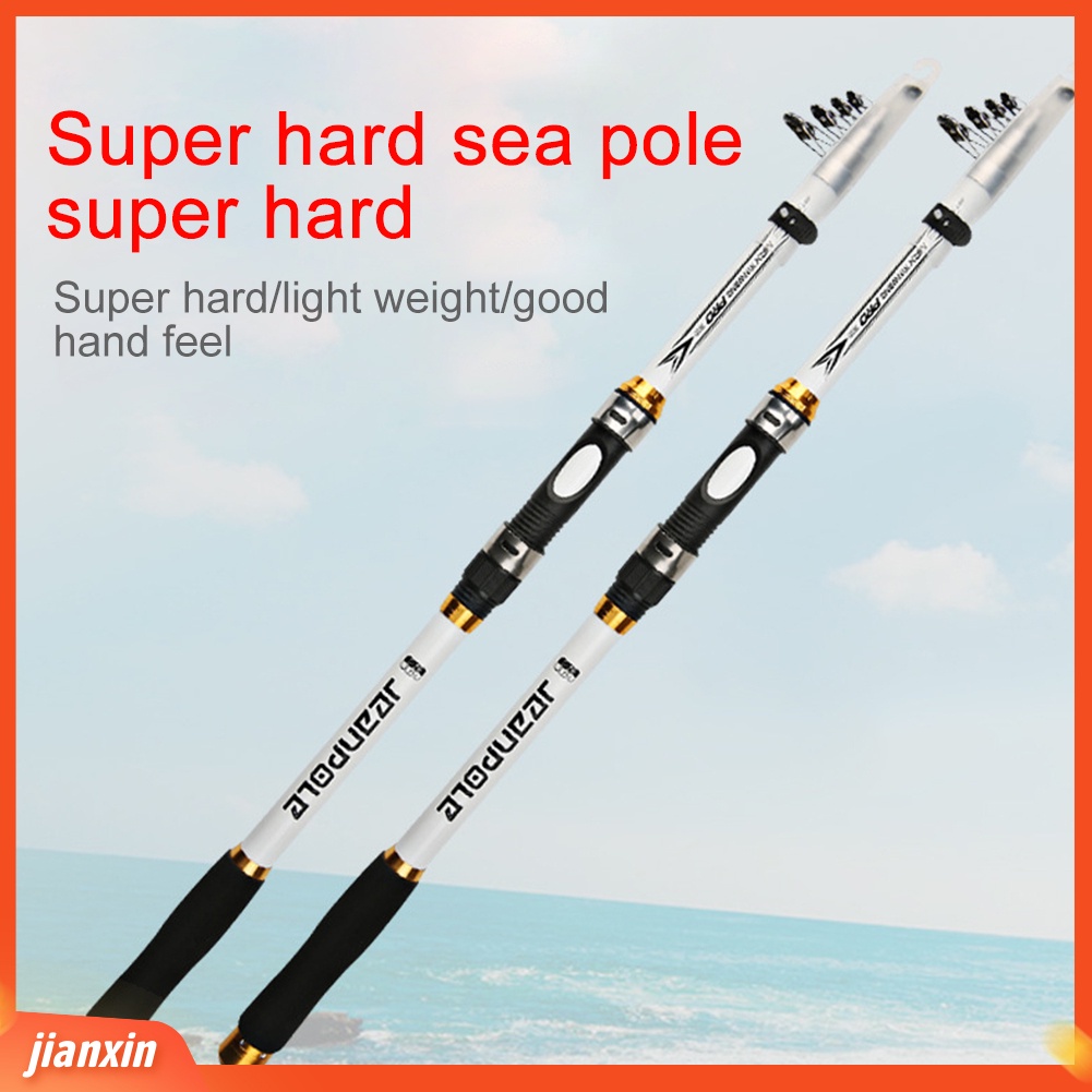 [Jianxin] Pancing Teleskopis 2.1 / 2.4 / 2.7 / 3.0 / 3.6m Ringan Untuk Memancing Di Laut