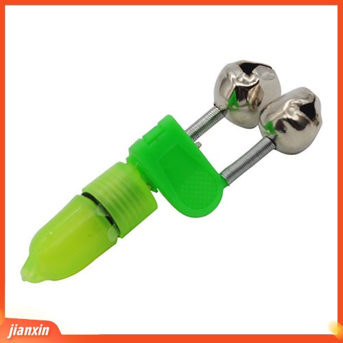 [Jianxin] 3 Set 3Pcs Alarm Joran Pancing dengan Lampu Malam LED