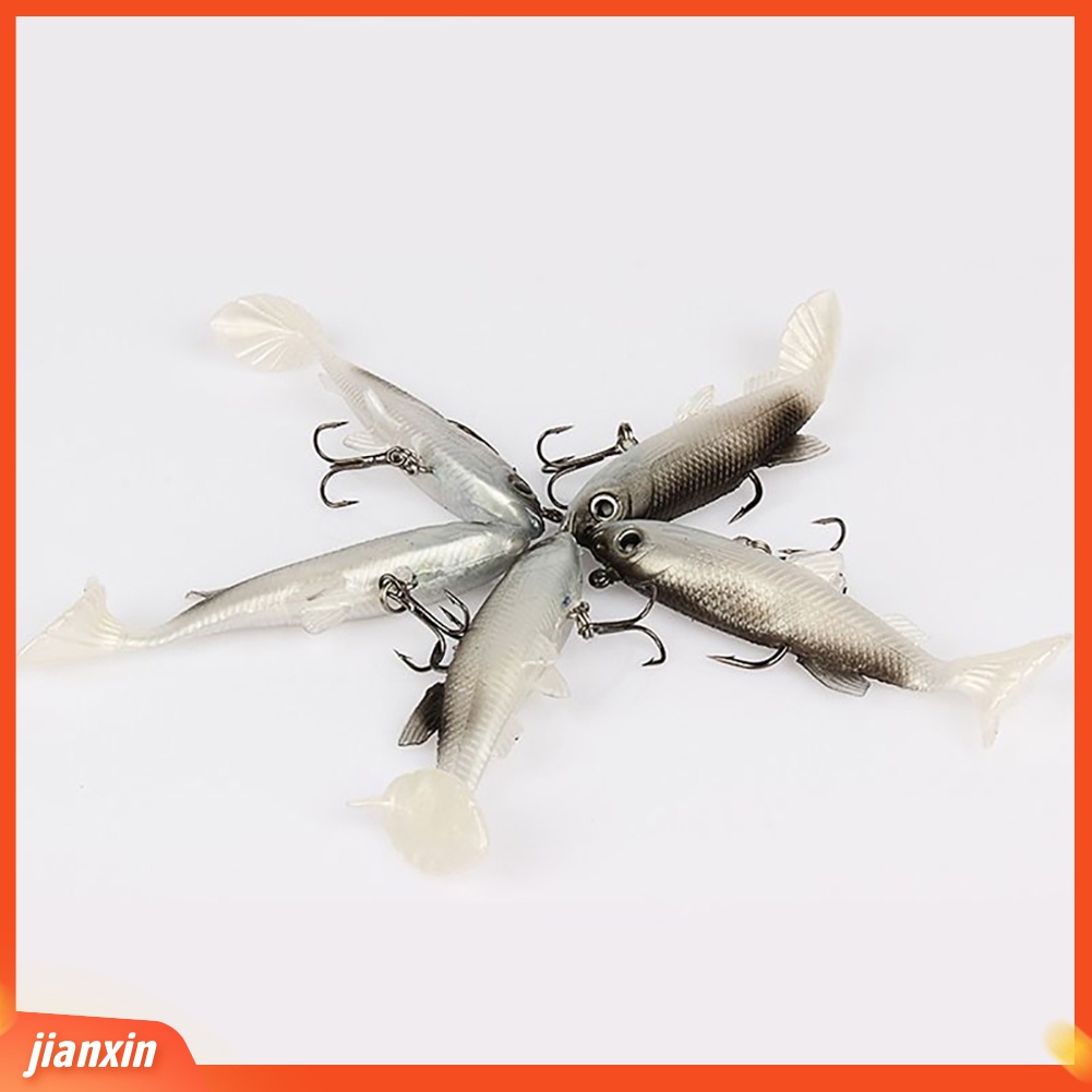 [Jianxin] 1pcs Umpan Pancing Minnow life-like Ukuran 8cm