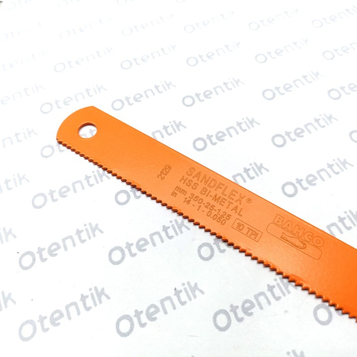 BAHCO SANDFLEX BIMETAL 14 INCI 10 TPI - MATA GERGAJI BESI SANFLEK