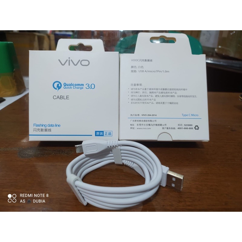 Kabel Data Vivo Original Fast charging plus packing