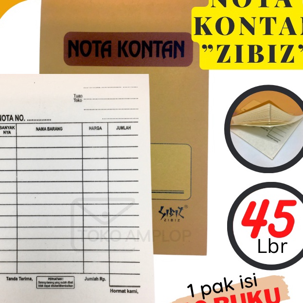 

❤[PROMO ⚡ALE!!!]❤ NOTA KONTAN NK1