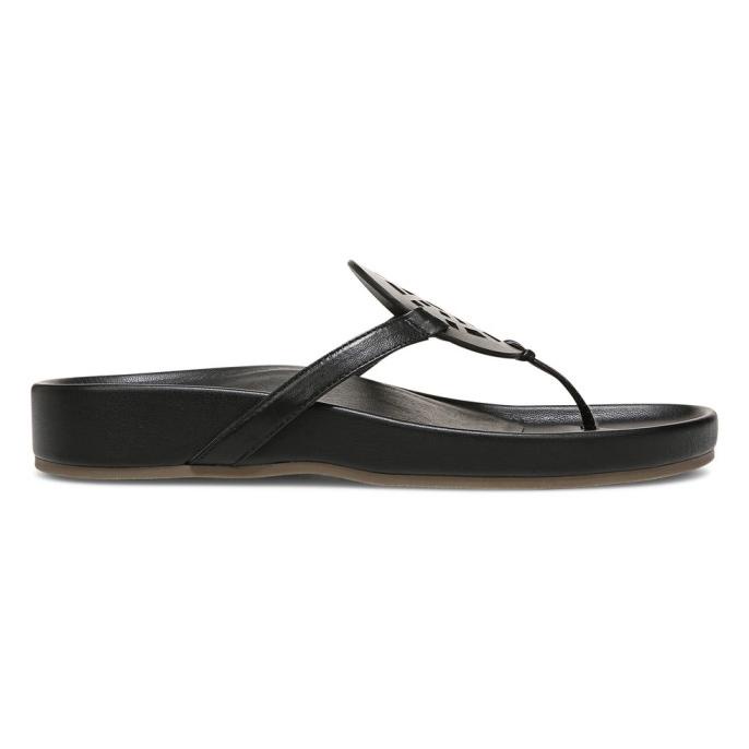 Vionic Solari Black Sandal Wanita