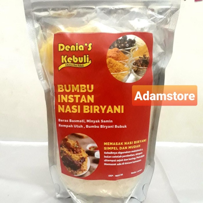 

Nasi Yani Denia'S Kebuli Bumbu Instan Dengan Beras Basmati 410 Gr