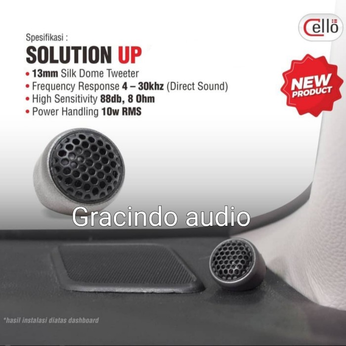 Best Seller Tweeter Cello Solution Up 2021 Silk Dome Tweeter