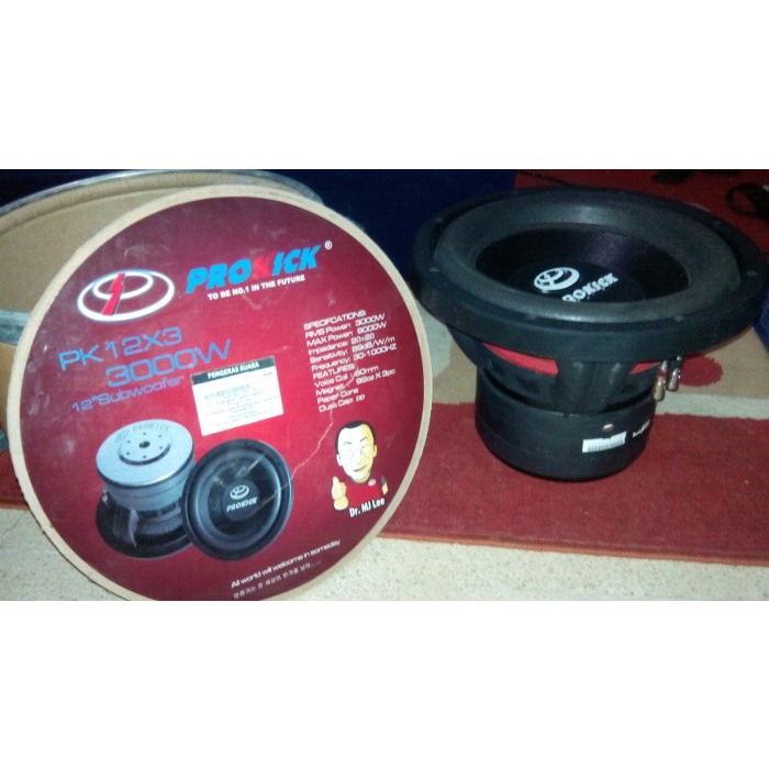 Best Seller Subwoofer Prokick Pkx3