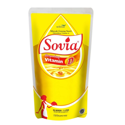 

MINYAK KELAPA SAWIT SOVIA 1 LITER 1000 ML GORENG