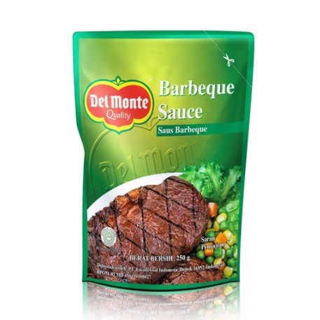 

DEL MONTE BARBEQUE SAUCE POUCH 250 GRAM BBQ DELMONTE PANGGANG BAKAR