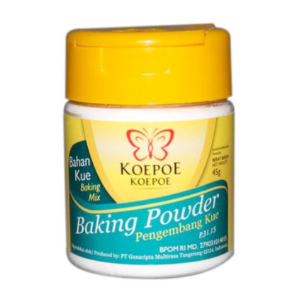 

KOEPOE KOEPOE BAKING POWDER PENGEMBANG KUE 45 GRAM