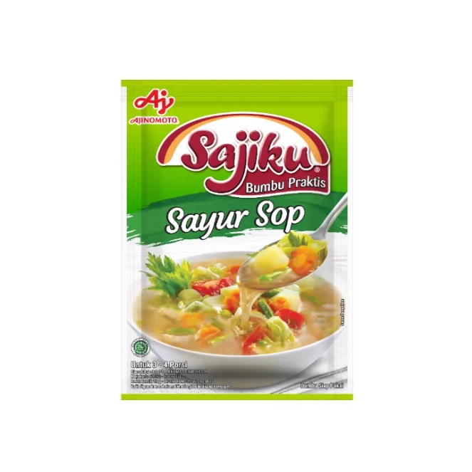 

SAJIKU BUMBU PRAKTIS SAYURAN SOP CAPCAY SOTO AYAM 20 GR