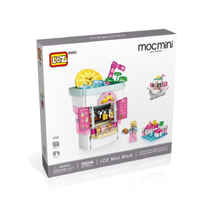 FLASH SALE MAINAN ANAK BRICKS LOZ MINI 1729 BEVERAGE SHOP TERBARU