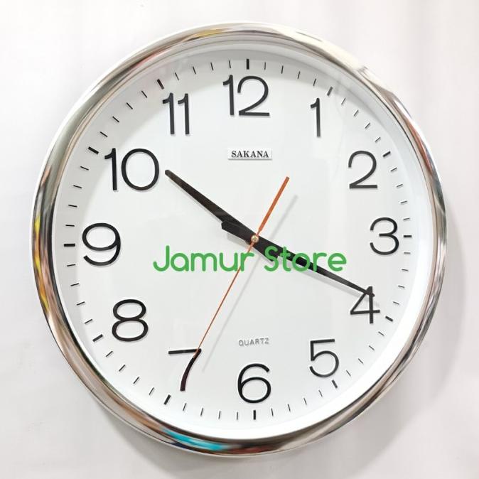 Jam Dinding Sakana 076 Quartz Original 40Cm