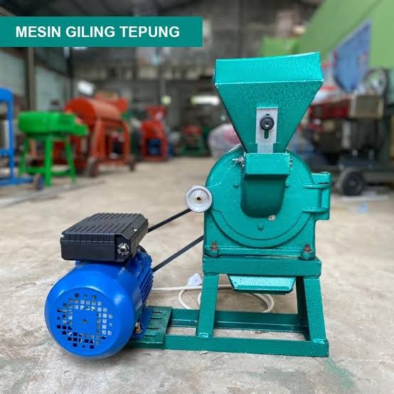 MESIN GILING TEPUNG FFC 15 + DINAMO 1HP BARU