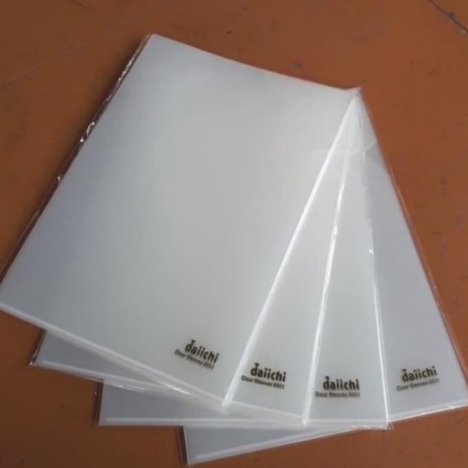 

map bening map L ukuran folio(f4) Daiichi clear sleeves isi12pcs