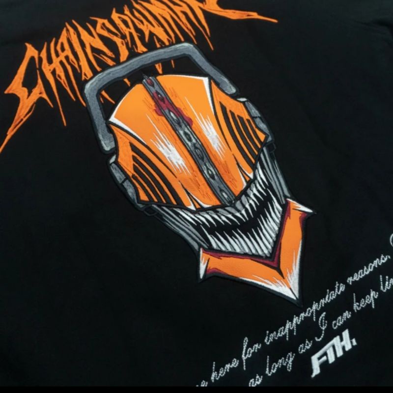 Chainsaw Man Varsity Jacket by Faith Industries Original