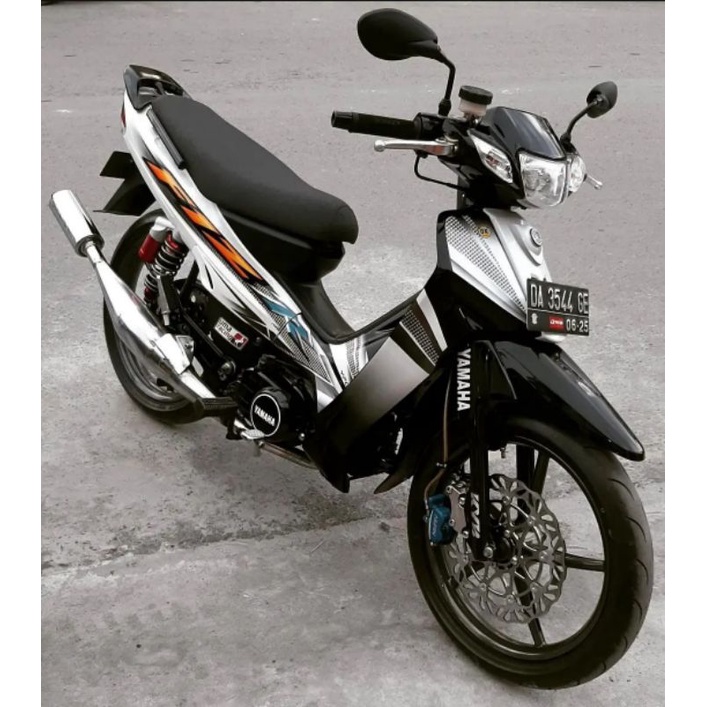 Striping fiz r 2004 putih hitam ll Striping fiz r 2004 hitam putih kualitas terbaik ll Striping F1zr