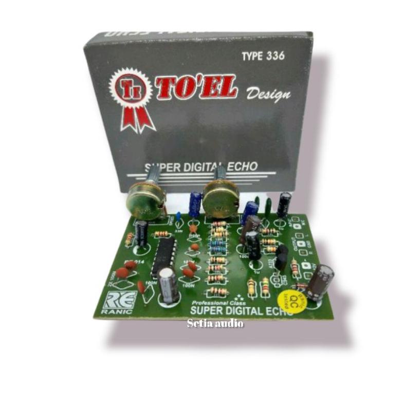 GAN041 kit eho echo toel 1 mic 2 potensio type (336) +++