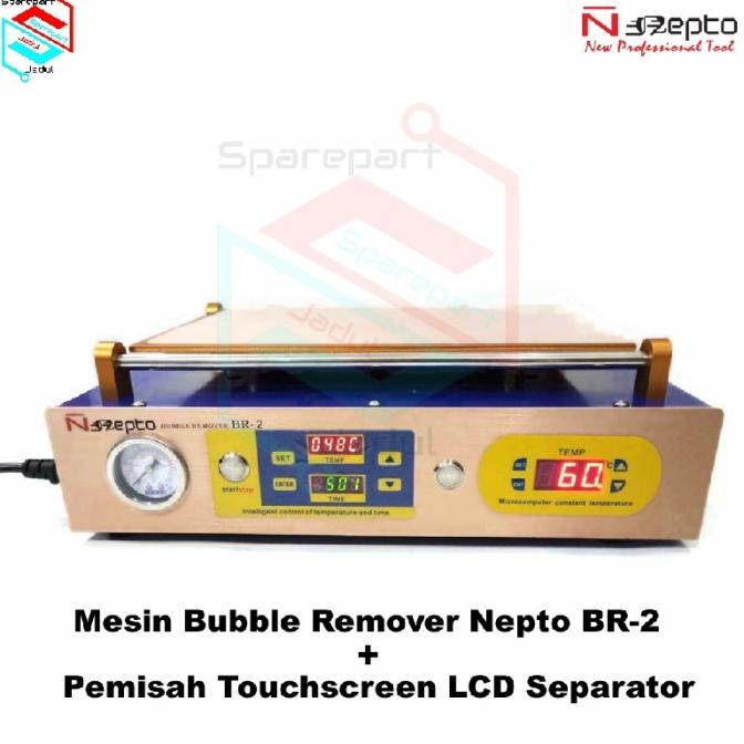 Mesin Bubble Remover Nepto Br-2 + Pemisah Touchscreen Lcd Separator