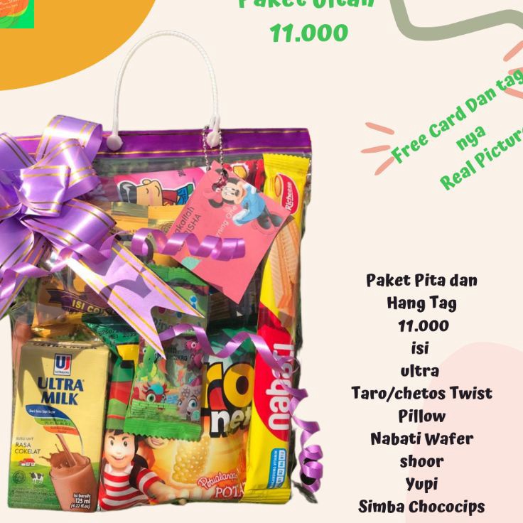 

(COD )NEW_PRODUCT Bingkisan Snack Ultah Anak/Paket Ultah Anak Lengkap