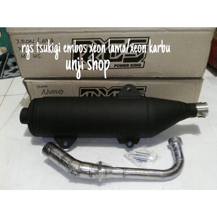 Terlaris Knalpot Rrgs Embos Xeon Lama/Xeon Karbu