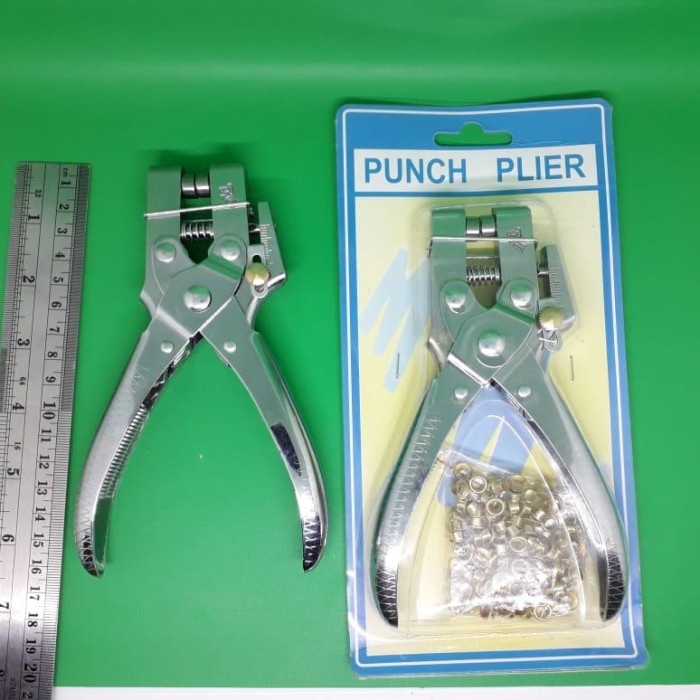 

Terlaris Tang Plong Dan Tang Press Mata Ayam / Mata Eyelet Manual 2In1