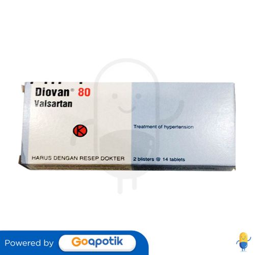 DIOVAN 80 MG BOX 28 TABLET