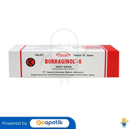 BORRAGINOL-S 15 GRAM SALEP