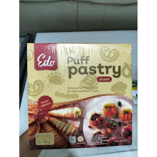 

Edo puff pastry 750gr