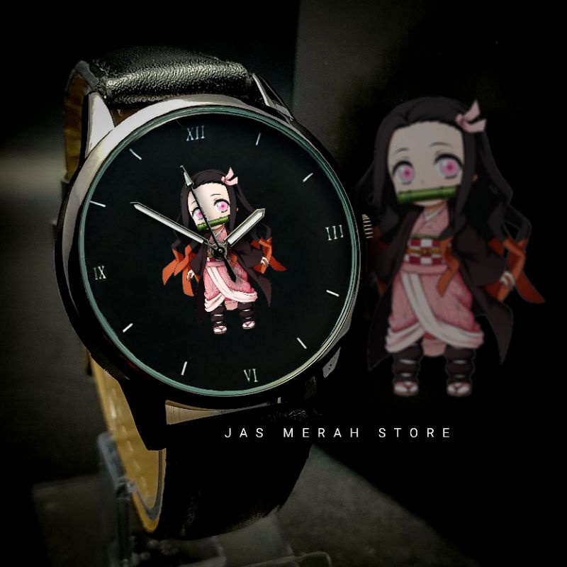 Jam Tangan Demon Slayer Nezuko Premium Include Double Strap