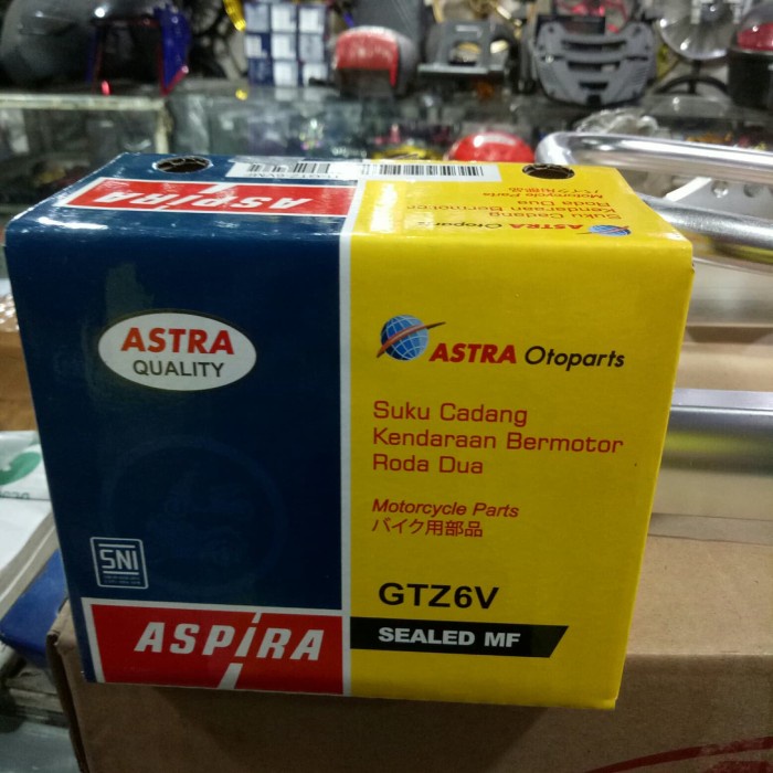 Aki accu kering GTZ6V