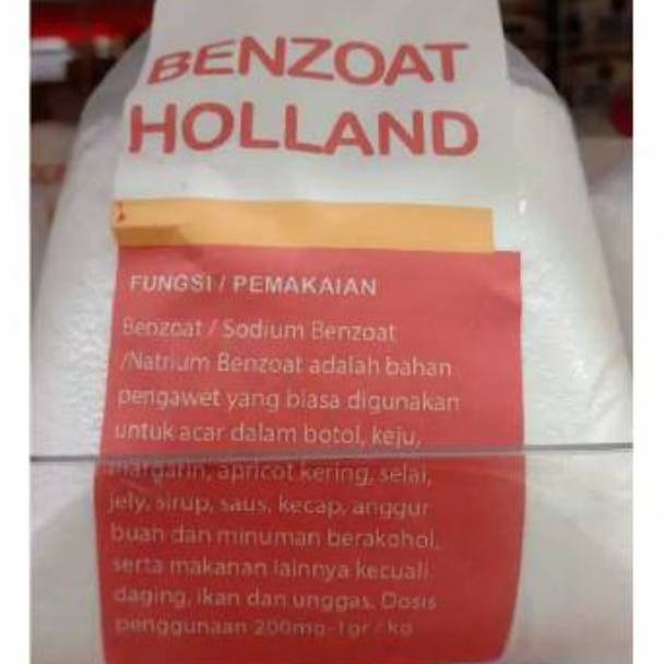 

Pasti Murah.. Sodium Benzoate Benzoat Holland pengawet makanan minuman 7GL