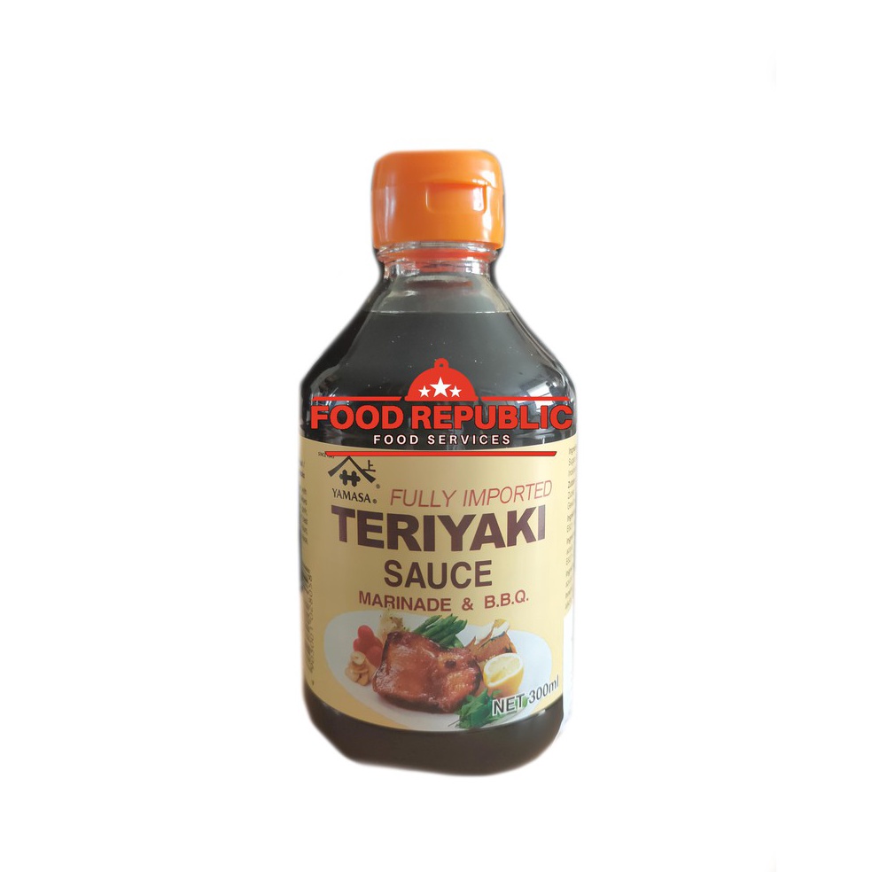 

Stok Banyak.. YAMASA TERIYAKI SAUCE 300 ML - SAUS MARINASI TERIYAKI YAMASA IMPORT Y97