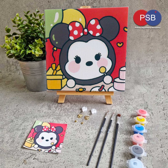 

Best Seller Diy Painting By Number 20X20 Cm / Paket Melukis / Lukisan Diy