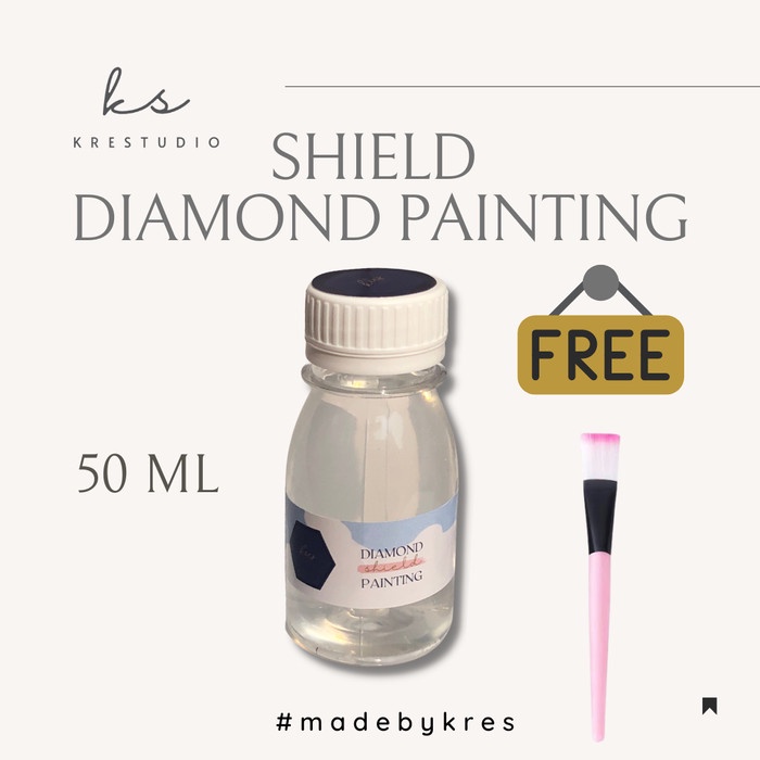 

Best Seller Krestudio Shield Diamond Painting 5D Pelindung Lukisan Glue Brush