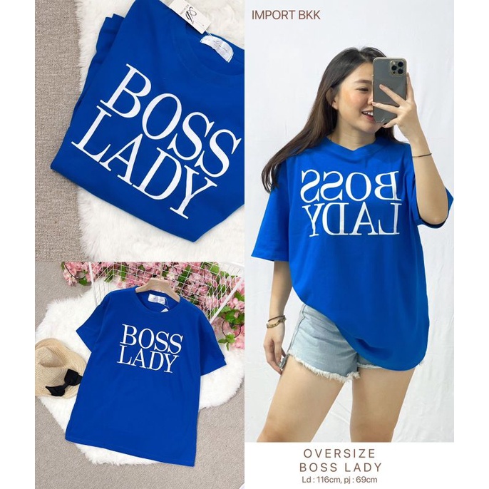 MDLV ~ Kaos Oversize Boss Lady BKK